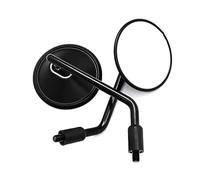 Side Rearview Mirror Universal M10 Black Motorcycle Plastic Accessories Mirror Bar End Side By Parts Rearview Rear View Mirrors