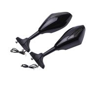 Side Rearview Mirrors Motorcycle Rearview Integrated Turn Signal Side Mirrors For CBR1000RR CBR250R CBR300R CBR600RR For GSXR600 GSXR750