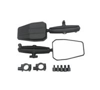 Side Rearview Mirrors Motorcycle Rearview Mirror 360 Degree Rotating Handlebar Mount Rear View Side Mirrors Replacement Parts Universal For Motorcycle