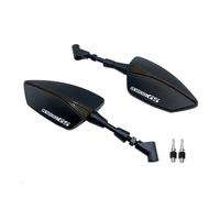 Side Rearview Mirrors Universal 10mm Motorcycle Rearview Mirror Left&Right Rear View Mirrors Housing Side Mirror FOR R1200GS R 1200GS R1200RT