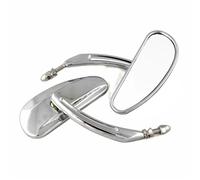 Side Rearview Modification Parts Motorcycle Mirrors For Harley For Electra Glide Ultra Classic FLHTCU 2014 2015 2016 2017 Rearview(Silver)