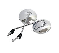 Side Rearview Motorcycle Back View Mirror Electric Bicycle Rearview Mirrors Moped Side Mirror 8mm Round Handlebar Mirrors