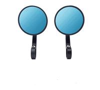 Side Rearview Motorcycle Rear View Mirror Black 7/8" Round CNC Cafe Parts Motorcycle Side Mirror Bar End Motorbike Black Handlebar Mirrors