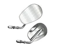 Side Rearview Rearview Mirror Adjustable For Harley For Breakout FXSB 2013 2014 2015 2016 8mm Motorcycle(Silver)