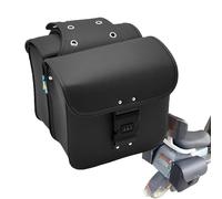 Side Saddle Bags Motorcycle Panniers Bags | Lockable Side,Versatile Motorcycle Bag Waterproof Design Powersports Saddle