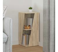 Side Shelf Sonoma Oak 70.5cm H Engineered Wood Free-Standing 33 x 32 cm Durable