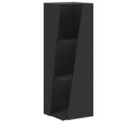 Side Shelf with Shelf with Storage Engineered Wood Modern Furniture vidaXL