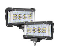 Side Shooter LED Lights, AutoPowerPlus 2pcs 5 inch 120W LED Pods Off Road Driving Fog Light Waterproof LED Cubes Spot Flood Combo Work Lights for Truck ATV UTV Pickup Boat