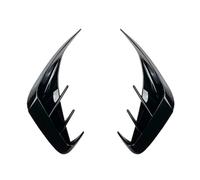 Side Skirt Car Rear Bumper Lip Spoiler Air Vent Outlet Cover Trim For BMW 3 Series G20 Sport 320e 330e 318i 320i 325i 330i 340i 2019-2022 Splitter(Glossy black)