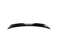 Side Skirt Car Rear Trunk Lid Spoiler Wings ABS Material Motion Duck Tail Wing With Adhesive Tape Modified Parts(Glossy Black)