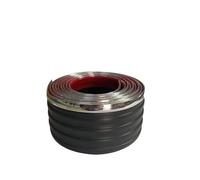 Side Skirt Cars Protector 2/4M Car Side Skirt Bumper Decorative Strips Modification Auto Decor Strip Universal Anti-Scratch Skirts Protector Body(Silver-6CMx4M)