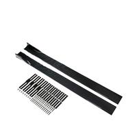 Side Skirt Cars Protector 78.7" Side Skirt Splitter Spoiler Lip Rocker Panel Extensions Body Kit Bumpers Gloss Black For Subaru For Impreza For WRX For STI(Carbon Fiber)