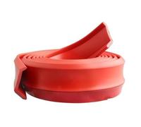 Side Skirt Cars Protector Universal Car Front Bumper Lip Rubber Protector Strip Side Skirt Spoiler Splitter Body(2.5m Red)