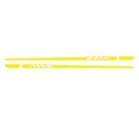 Side Skirt Diffusers For Benz For SLK Class R170 R171 R172 SLK55 For AMG SLK200 250 Car Door Side Stripe Skirt Sticker Decal Step 2 Pcs(Glossy Yellow)