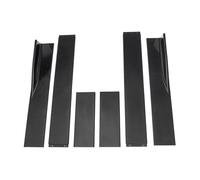 Side Skirt Extension Lip For Benz For CLA For GLA A B Class W117 C117 78.7" Side Skirt Universal Extension Kit Splitter Apron Lip Winglet Car Accessories Side Skirt(Black)