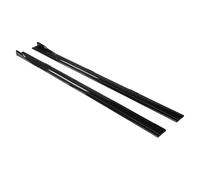 Side Skirt Extension Lip For LEXUS For IS200T IS250 IS350 For ISF GS350 2.18m Car Side Skirts Winglet Splitters Lip 8 Pieces Universal Side Skirt Extensions Side Skirt(Golssy black)