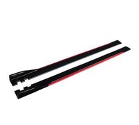 Side Skirt Extension Lip For LEXUS For IS200T IS250 IS350 For ISF GS350 For GS450H 2m Car Side Skirt Extensions Side Skirts Winglet Splitters Lip Side Skirt(Red)