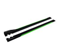 Side Skirt Extension Lip For LEXUS For IS200T IS250 IS350 For ISF GS350 For GS450H 2m Car Side Skirt Extensions Side Skirts Winglet Splitters Lip Side Skirt(Green)