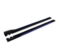 Side Skirt Extension Lip For Toyota For Corolla For Camry For Sienna 86 2m Car Side Skirt Extensions Side Skirts Winglet Splitters Lip Side Skirt(Blue)