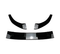 Side Skirt For A3 8Y S3 2021 2022 2023+ Car Front Lip Bumper Spoiler Diffuser Body Kit Front Shovel Skirt Board Trim Cars Accessories(Gloss Black)