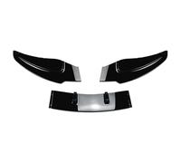 Side Skirt For BMW 1 Series E81 E82 E87 E88 LCI 118i 120i 125i 2008-2011 Car Front Spoiler Lip Bla Lower Splitter Guard Standard Version(Carbon Fiber Look)