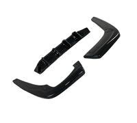 Side Skirt For Seat Leon FR ST MK4 2020-2025 Gloss Black Maxton Style Car Rear Bumper Diffuser Splitter Tuning Rear Si Splitters Bodykits(Valance and Splitter)