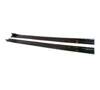Side Skirt Panel Splitter Lip 8 Pcs For Mitsubishi For Lancer For Evolution For Eclipse All Models Universal Car Side Skirt Winglet Splitters Lip Side Spoiler(Glossy black)