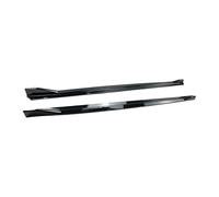 Side Skirt Panel Splitter Lip For TOYOTA For SUPRA For GR For Supra A90 A91 2020 2021 2022 2023 2024 AG Style Side Skirts Carbon Fiber Extensions Diffuser(Glossy black)