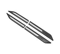 Side Skirt Side Panels Spoiler Black Silver Car SUV Body Front Door Side Fender Trim Dagger Emblem Sticker Cover Badge Strip Stripe Decal Decor Universal