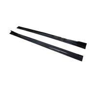 Side Skirt Splitter For A3 For A4 For A5 For S-Line RS3 8V 2013+ Sedan Painted Gloss Black Side Skirts Extension Splitters Rocker Panel