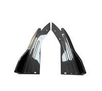 Side Skirt Splitter For Nissan For 350Z For 370z Car Rear Bumper Diffuser Splitter Spoiler Canards Side Skirts Cover Sticker Trim(Carbon Look)