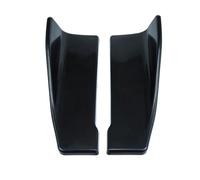 Side Skirt Splitters 2pcs Car Side Skirt Bumper Spoiler Splitter Protector Anti-Scratch Universal Racing Rear Lip 35/48cm