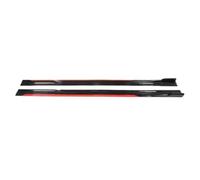 Side Skirt Splitters Extended Extensions For Benz For C117 X117 2016-2019 | Rocker Panel Splitter Lip Left Right Rocker Panel Spoiler Sport Body Kit Bumper Lip Diffusers Modified Parts 8Pcs