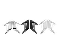 Side Skirt Splitters Universal Car Shark Gill Fender Vent Sticker Decal Carbon Fiber Decoration Trim Cover For Auto Exterior