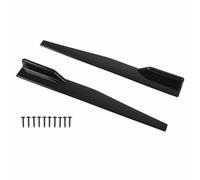 Side Skirt Spoiler Universal Glossy Black ABS 860mm 2Pcs Reduce Air Resistance Improve Stability Protect Vehicle Fit for A4 A6 Accord