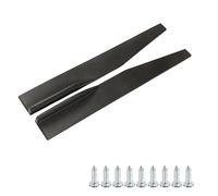 Side Skirt Winglet Spoiler Carbon Fiber Car Side Lip Extension for Improved Stability and Exterior Upgrade ABS Material 2PCs Set