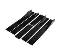 Side Skirts 1 Pair 2M For BMW F10 F11 G30 G31 5 SERIES Universal Car Side Skirts Extension Rocker Panels Lip Splitters Black ABS Car ExteriorAccessories(D-Model Black)