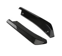 Side Skirts 1Pair Universal 44.5cm Winglets Side Skirt Extension Car Front Rear Bumper Strip Lip Spoiler Diffuser Splitter Scratch Protector(Black)