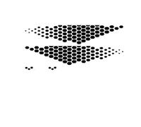 Side Skirts 1Set For VW For Golf 4 5 6 7 For TSI For TCR For Polo Racing Body Sticker Car Sticker Door Side Skirt Decor Vinyl Decal Car Accessories(Glossy black)