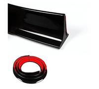 Side Skirts 2.2M Car Body Side Skirts Strip Anti-Collision Bumper Trim Protection Decoration Anti-Scratch External Rubber Car Accessories(4.5cm light black)