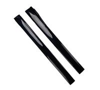 Side Skirts 2400MM 4PCS Red Black Side Skirt Extensions Car Side Skirts Winglet Splitters Lip Universal(Black)