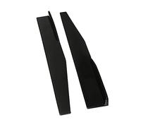 Side Skirts 2pcs 74.5cm Universal Car Side Skirt Side Skirts Rocker Splitter Winglet Side Wing Bumper Lip Bumper Black/Carbon Fiber Look