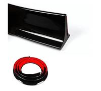 Side Skirts 3.5/4.5CM*2.2M Universal Car Side Skirts Anti-Collision Stickers Rubber Anti-Scratch Protection Strip Bumper Trim Accessories(4.5cm light black)