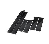 Side Skirts 6Pcs For A3 A4 A5 A6 A7 A7 A8 Q3 Q5 Q7 RS5 RS6 RS7 S3 S4 TT Universal 1.6m/ 62.9inch Car Side Skirt Extensions Exterior Accessories(B-Model-Bright Black)