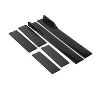 Side Skirts 6Pcs For A3 A4 A5 A6 A7 A7 A8 Q3 Q5 Q7 RS5 RS6 RS7 S3 S4 TT Universal 1.6m/ 62.9inch Car Side Skirt Extensions Exterior Accessories(A-Model-Carbon Fiber)
