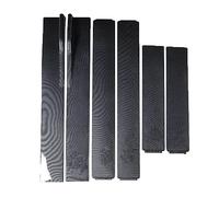 Side Skirts 6pcs For BMW F32 F33 F36 4-Series 5 SERIES All Models Side Skirt Extension Rocker Plate Winglet Lip Separator Bumpe(Carbonfiber 2.2m)