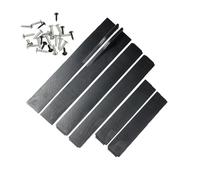 Side Skirts 6piece 2m/2.2m Universal Side Skirts Extension Rocker Panels Lip Splitters Bumper Red Carbon Black Skirt Spoiler Car Styling(Carbon fiber 2.2m)