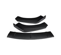 Side Skirts Car Decoration Front Bumper Splitters Lip Body Kit Spoiler Side Skirts Extensions Accessories For TT For TTS For TTRS 2004-2019(Matte Black A)