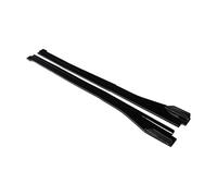 Side Skirts Car Side Skirts Extensions Bumper Door Lip Splitters Winglet Accessories Exterior Decoration For A7 2015 2016 2017 2018(Gloss Black)