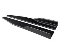 Side Skirts Cars For BMW For Series For F20 F21 F30 F35 For X1 X2 X3 Car Side Skirt Bumper Diffuser Spoiler Aprons Step(Carbon Fiber Look)